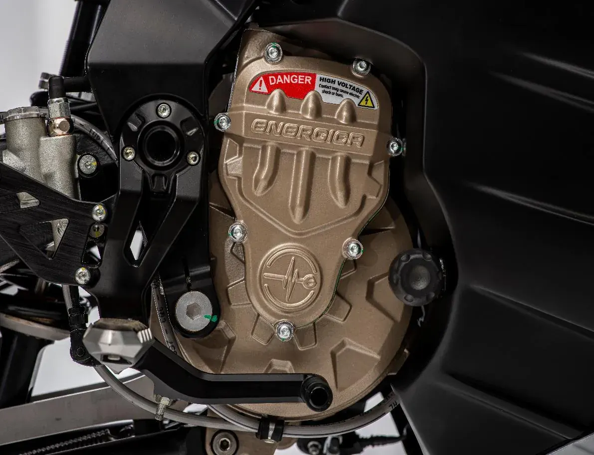 Aandrijving van een Energica