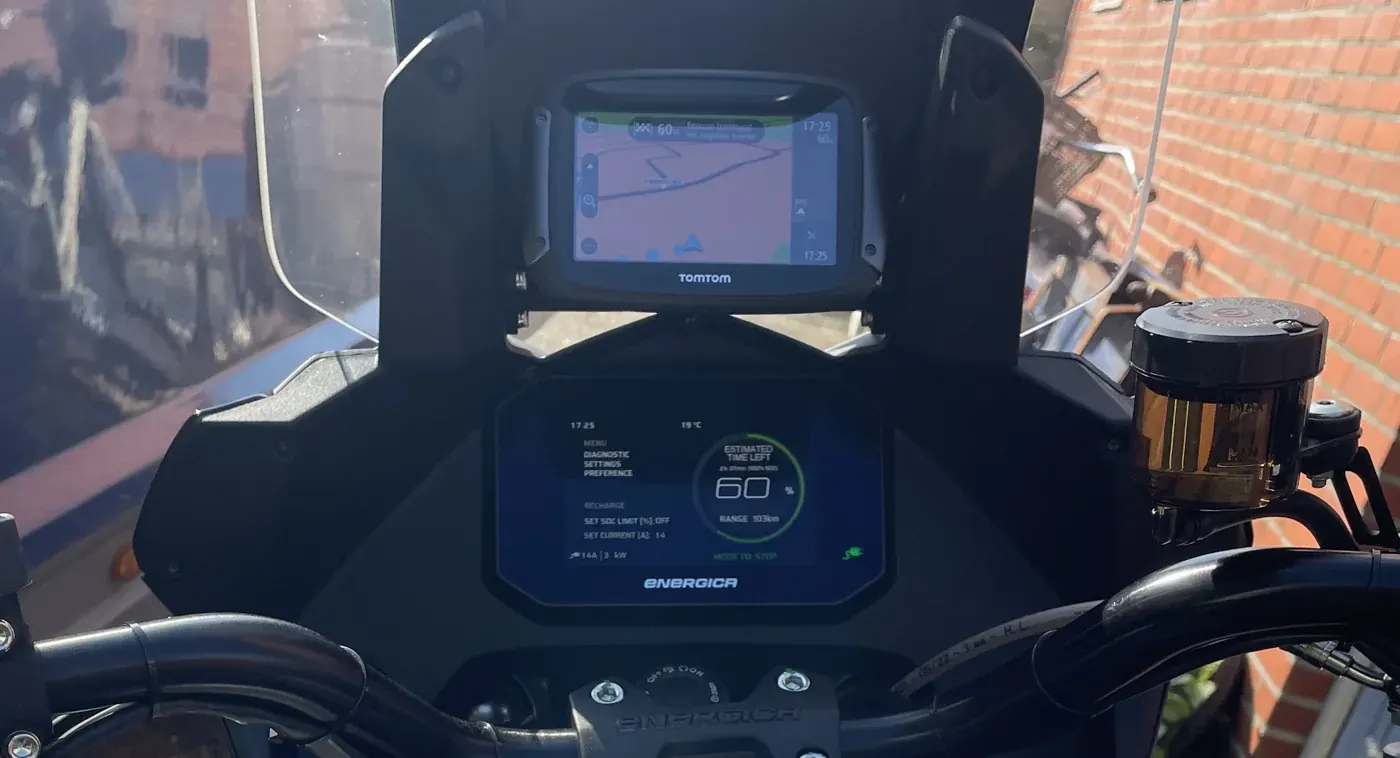 Navigatiesteun op de Experia